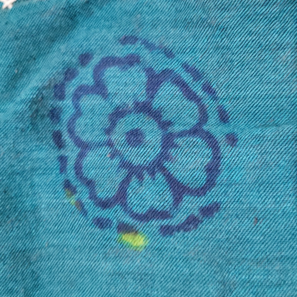 Rising International Patchwork Side Pocket Hippie… - image 8